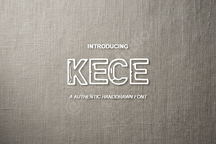 Kece - Modern Chic Sans-Serif Typeface