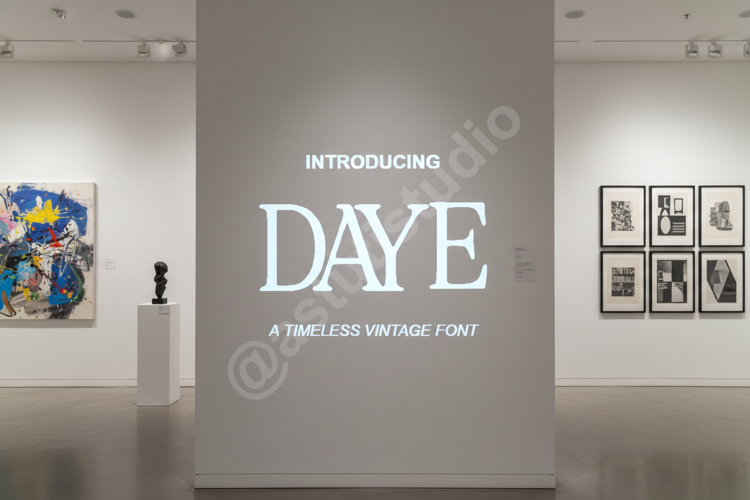 Daye - Elegant Modern Serif Font