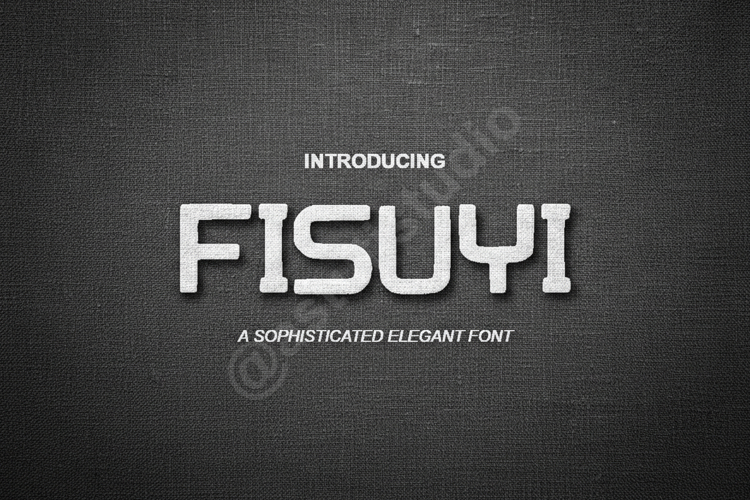 Fisuyi - Modern Elegant Serif Typeface