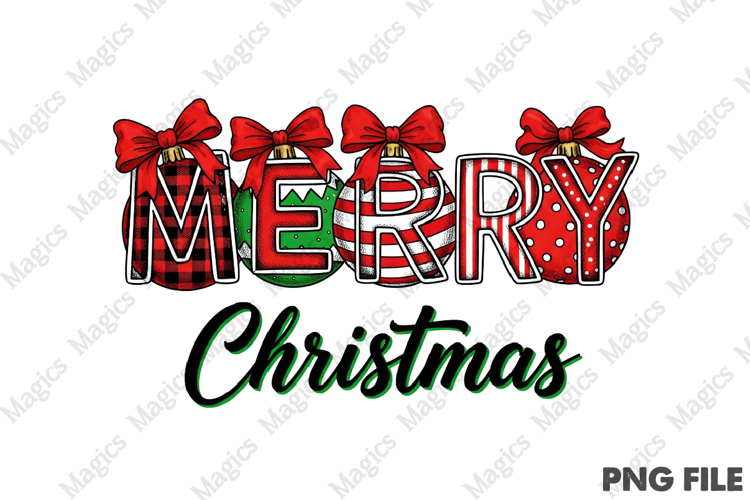 Merry Christmas Sublimation Pngg