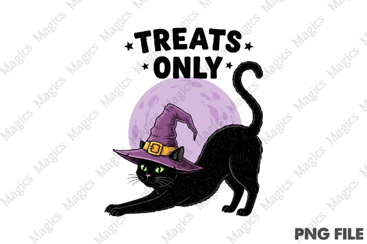 Halloween Black Cat Png
