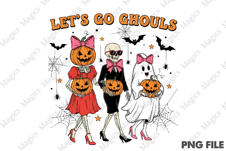 Lets Go Ghouls Png