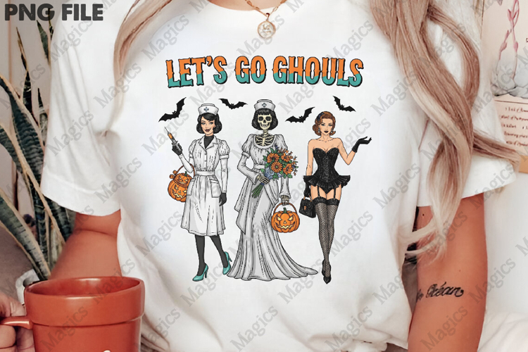Vintage Halloween Nurse PNG