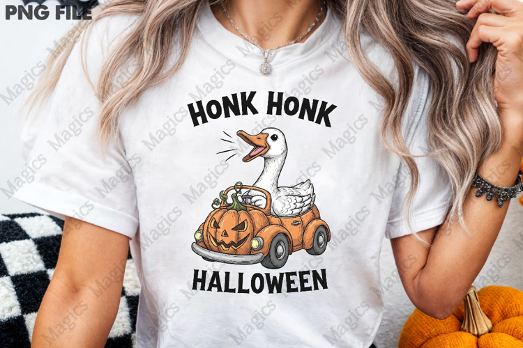 Halloween Goose Png