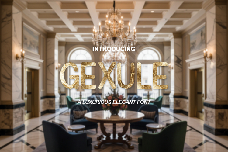 Gexule - Modern Minimalist Display Serif