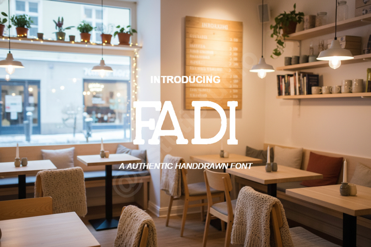Fadi - Elegant Modern Serif Typeface