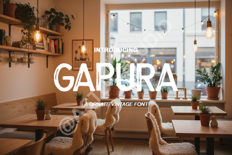 Gapura - Sophisticated Serif Display Font