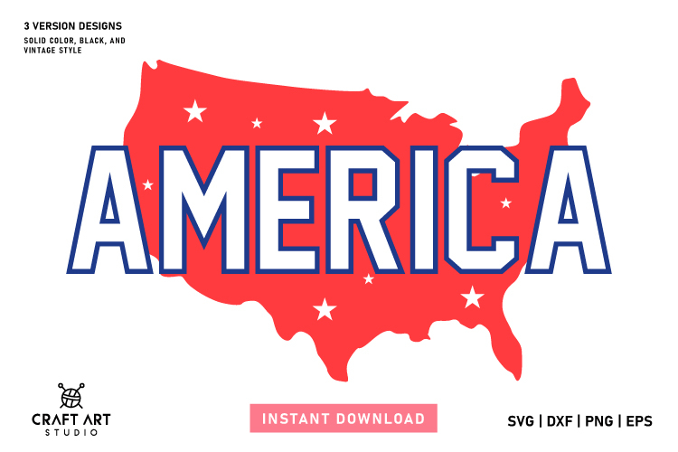 4th Of July SVG Design | America T Shirt Design SVG File
