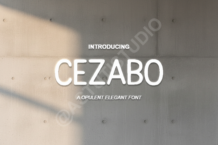 Cezabo - Modern Elegant Serif Typeface
