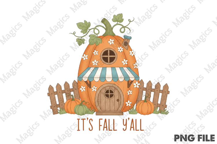 Its Fall Yall Sublimation Design