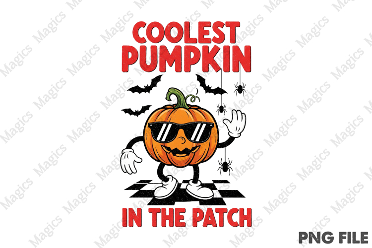 Coolest Pumpkin in the Patch PNG