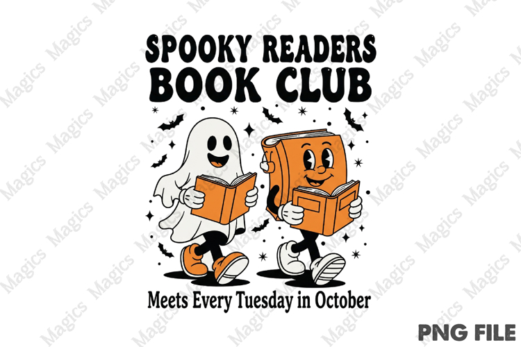 Spooky Readers Book Club png