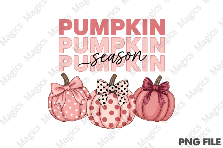 Pumpkin Season Bow Png
