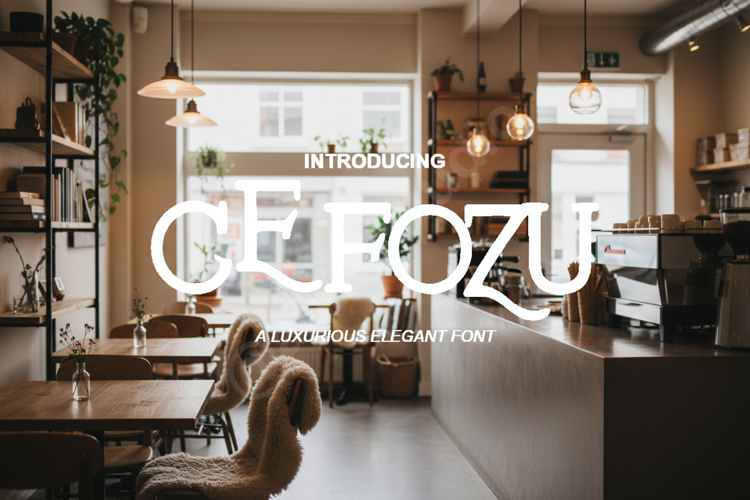 Modern Serif Font Image 9