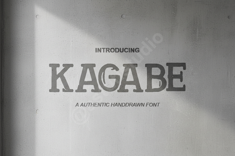 Kagabe - Elegant Modern Serif Display Font