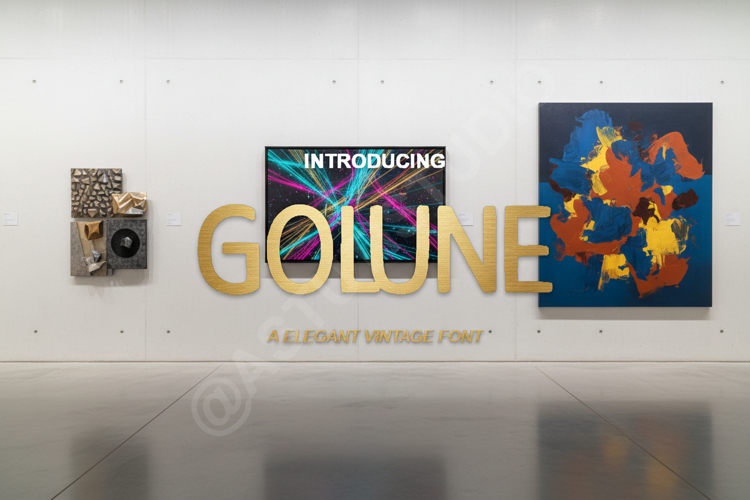 Golune - Modern Sophisticated Sans Serif example image 1