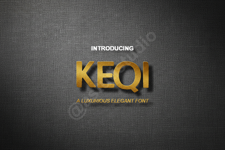 Keqi - Sophisticated Modern Sans Serif