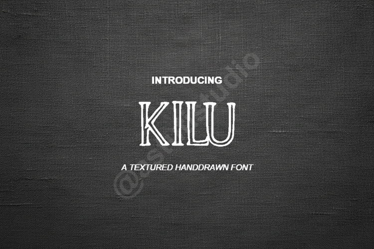 Kilu - Modern Minimalist Sans Serif Font