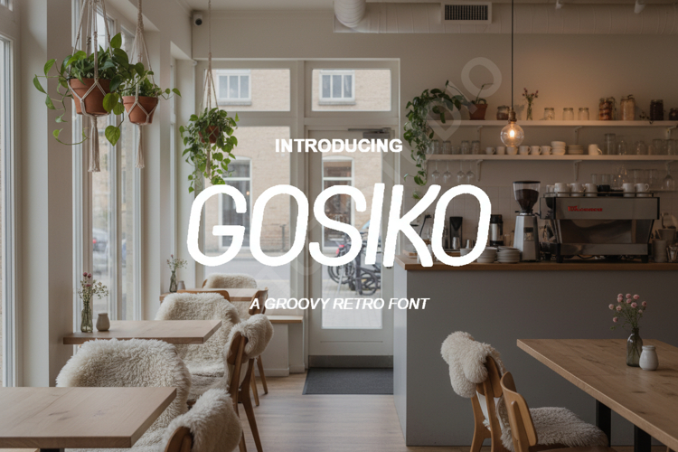 Gosiko - Modern Sophisticated Serif Typeface