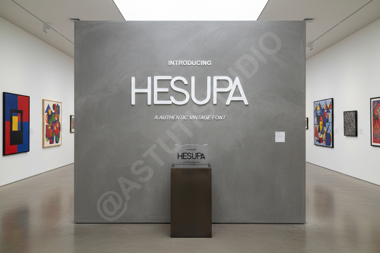 Hesupa - Modern Elegant Serif Typeface