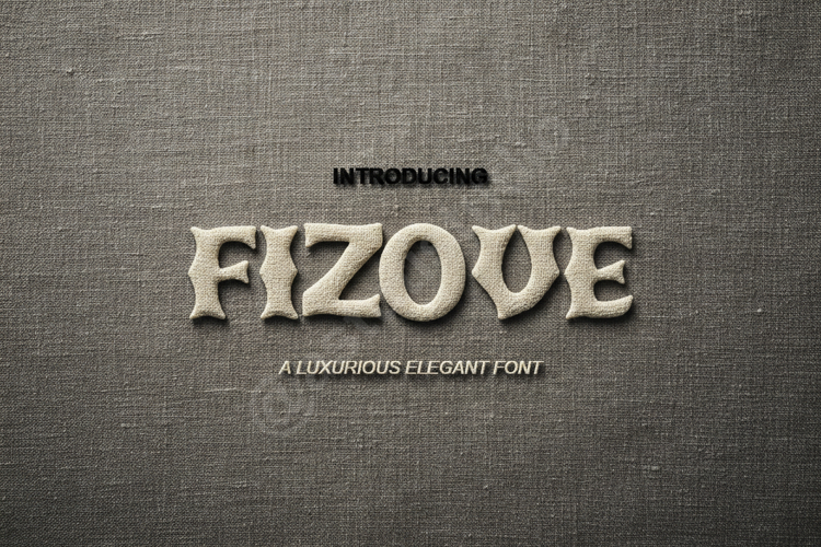 Fizove - Modern Chic Serif Font