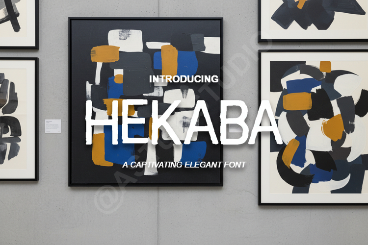 Hekaba - Elegant Modern Serif Typeface