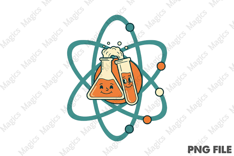 Science Star Png, Back To School Sublimation
