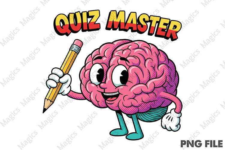Quiz Master Png, Back To School Sublimation