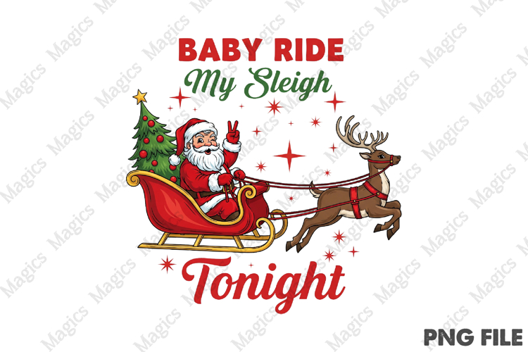 Christmas Png Vintage Santa Reindeer