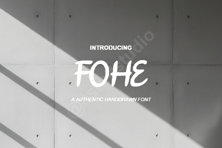 Fohe - Sophisticated Modern Serif Typeface