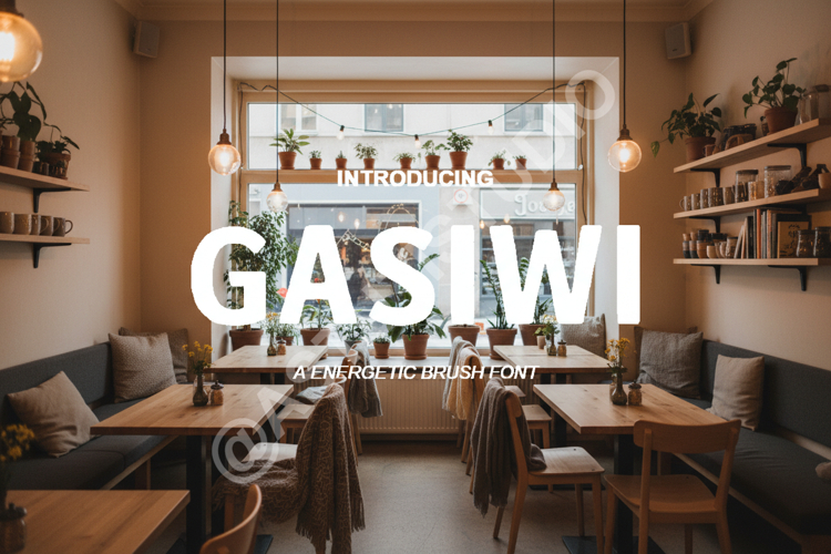 Gasiwi - Modern Elegant Serif Typeface example image 1