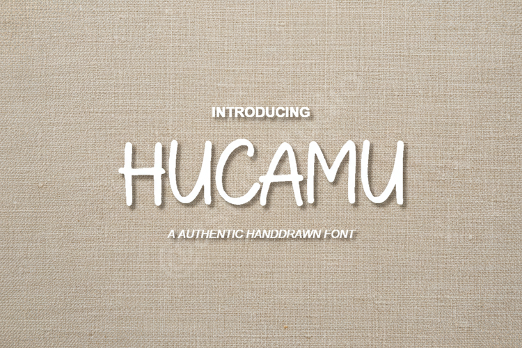 Hucamu | Modern Minimalist Geometric Sans