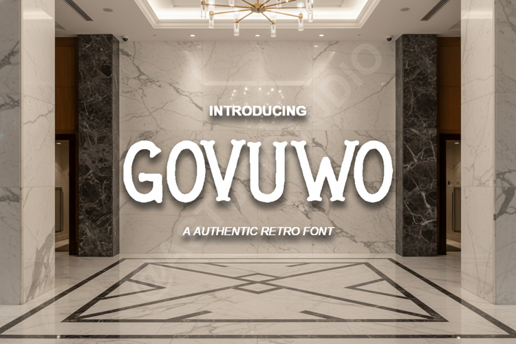 Govuwo - Elegant Modern Display Serif