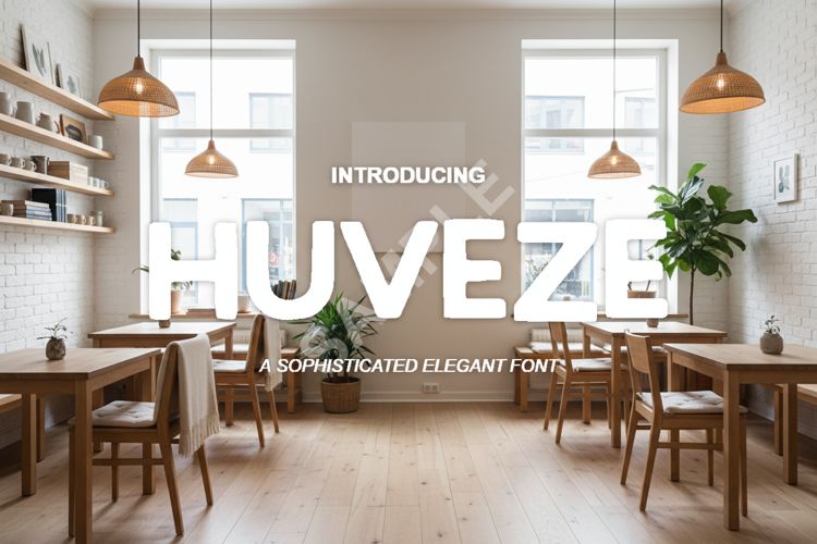Huveze - Elegant Modern Serif Typeface