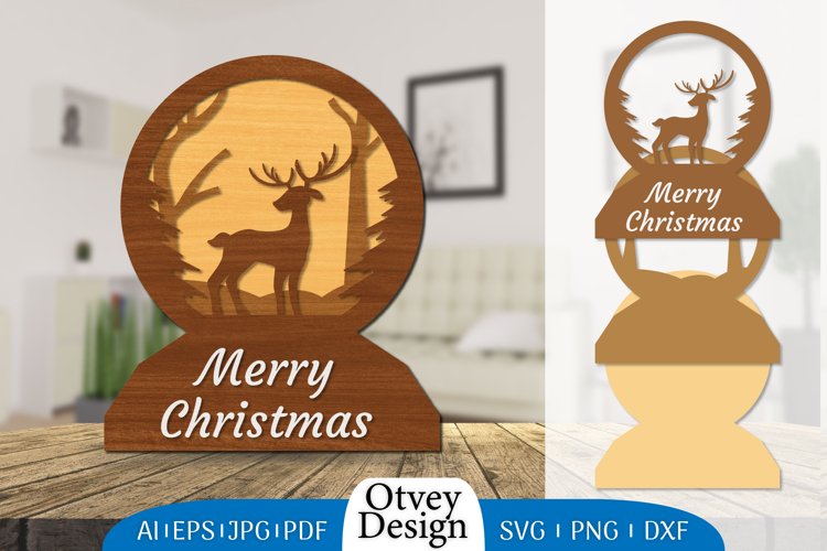 3D Christmas SVG Image 21