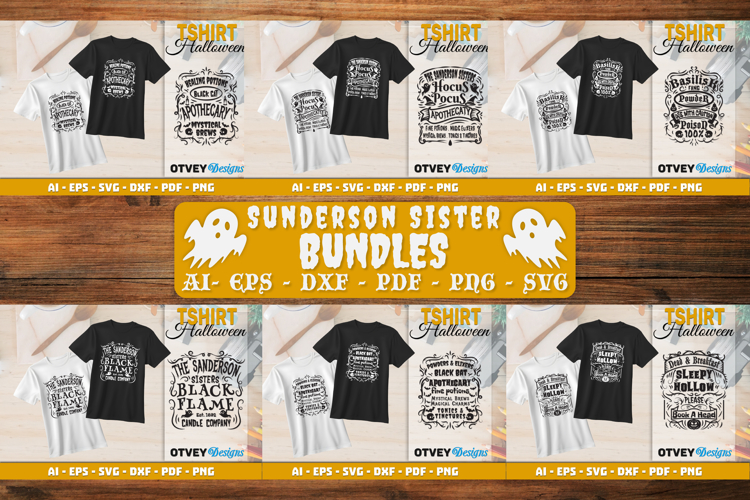 Sanderson Sisters , Halloween Shirt Design | SVG BUNDLES