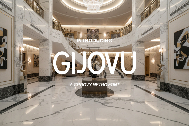 Gijovu - Sophisticated Modern Serif Typeface
