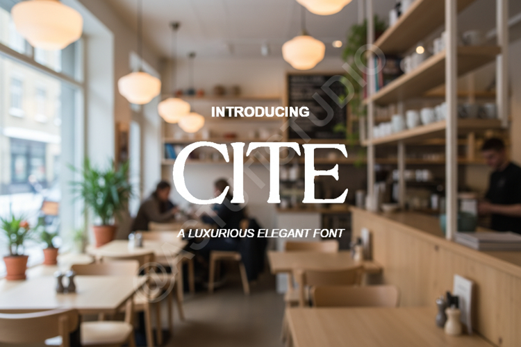Cite - Modern Minimalist Sans Serif