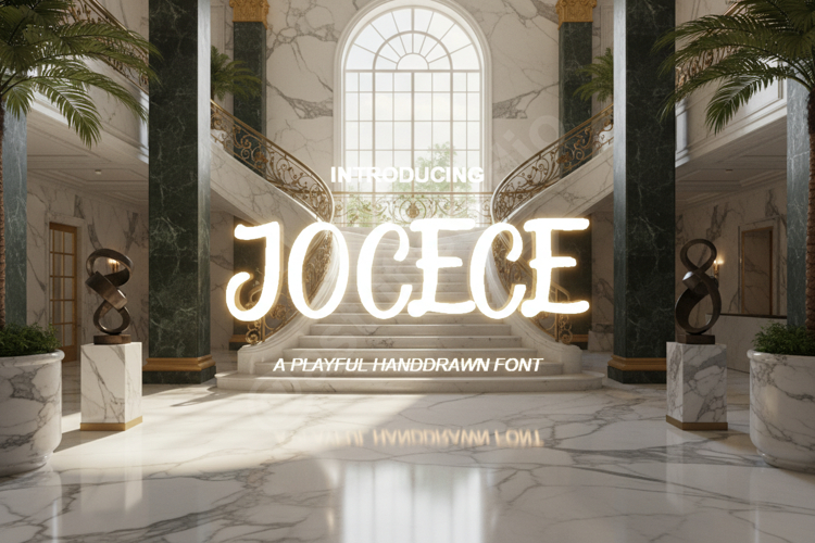 Jocece - Modern Elegant Serif Font example image 1
