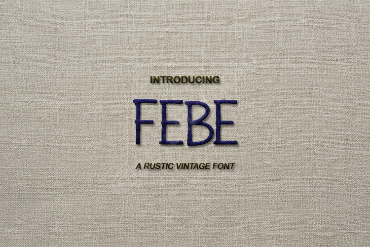 Febe - Elegant Modern Serif Typeface