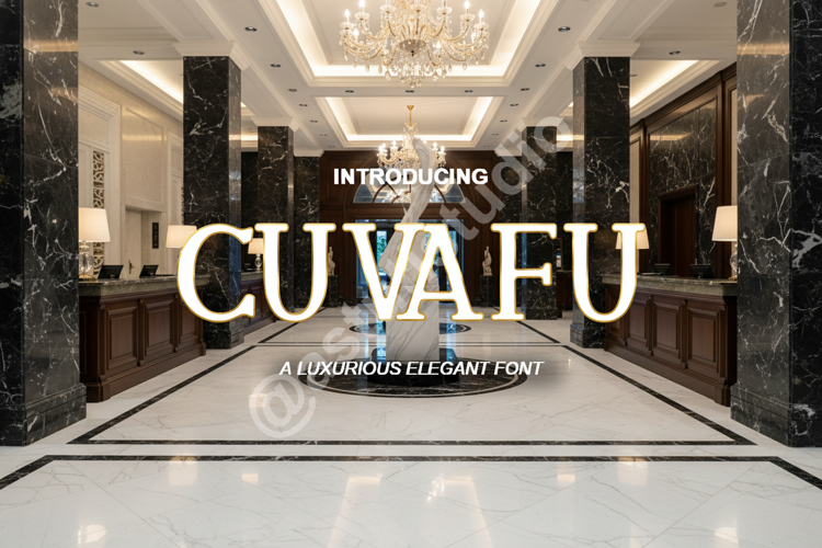 Cuvafu - Modern Minimalist Sans Serif