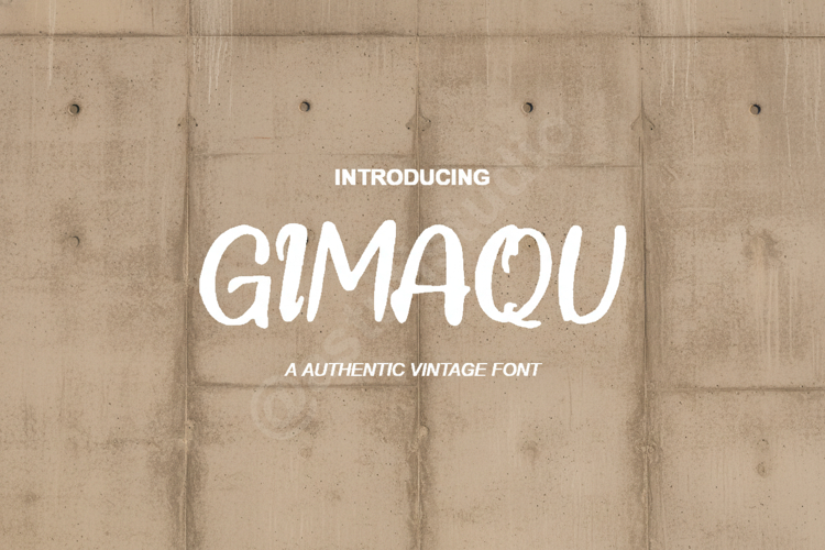 Gimaqu - Modern Luxury Display Serif