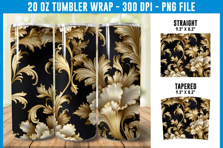20 Oz Sublimation Tumbler Wrap Image 19