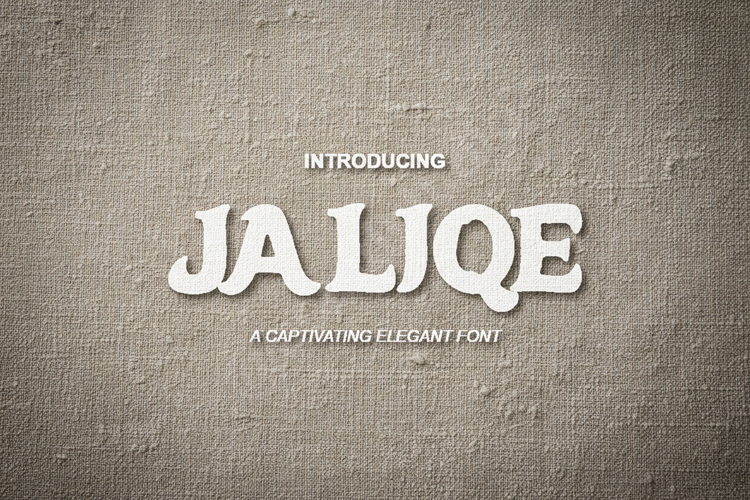 Jaliqe - Sophisticated Modern Serif