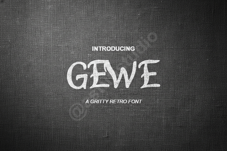 Gewe | A Sophisticated Modern Serif Typeface