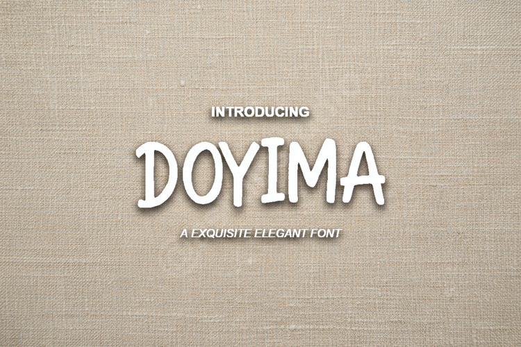 Doyima - Sophisticated Modern Serif Typeface