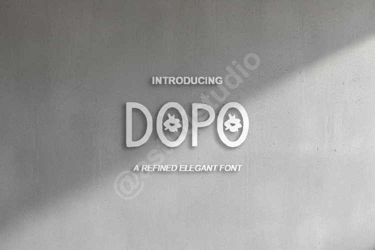 Dopo - Elegant Modern Minimalist Sans Serif