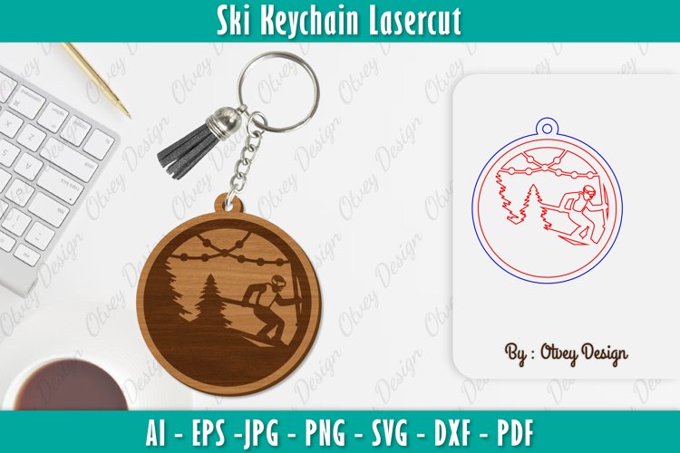 Skier Clipart Image 7