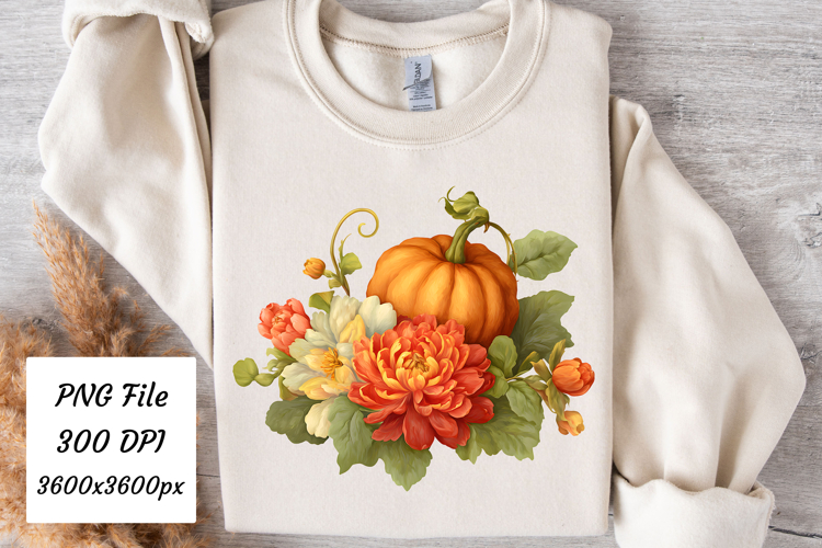 Pumpkin Watercolor Png Image 7