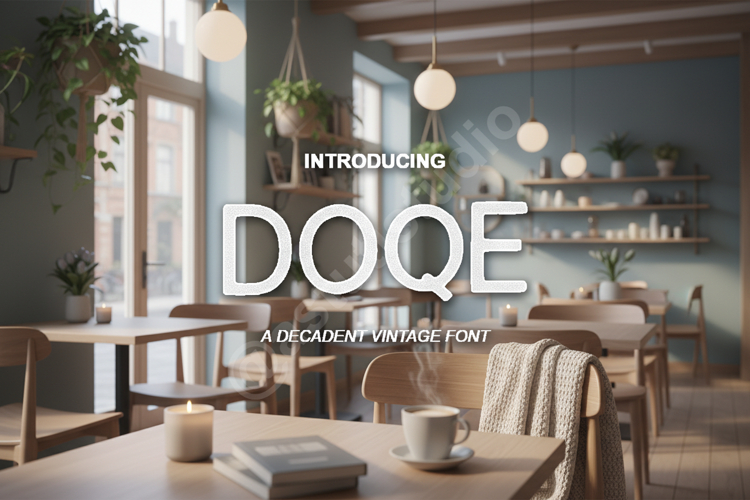 Doqe - Modern Geometric Sans Serif